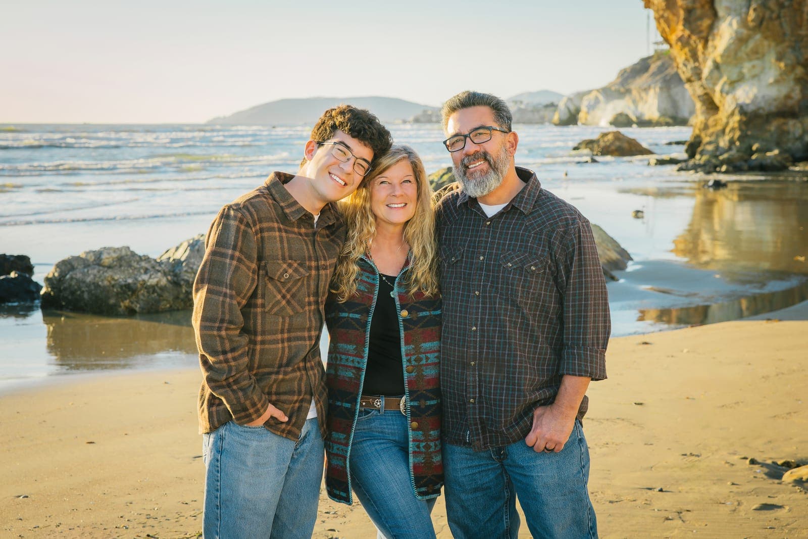 Family portrait session in Avila Beach, California by Amy Marlan Photography