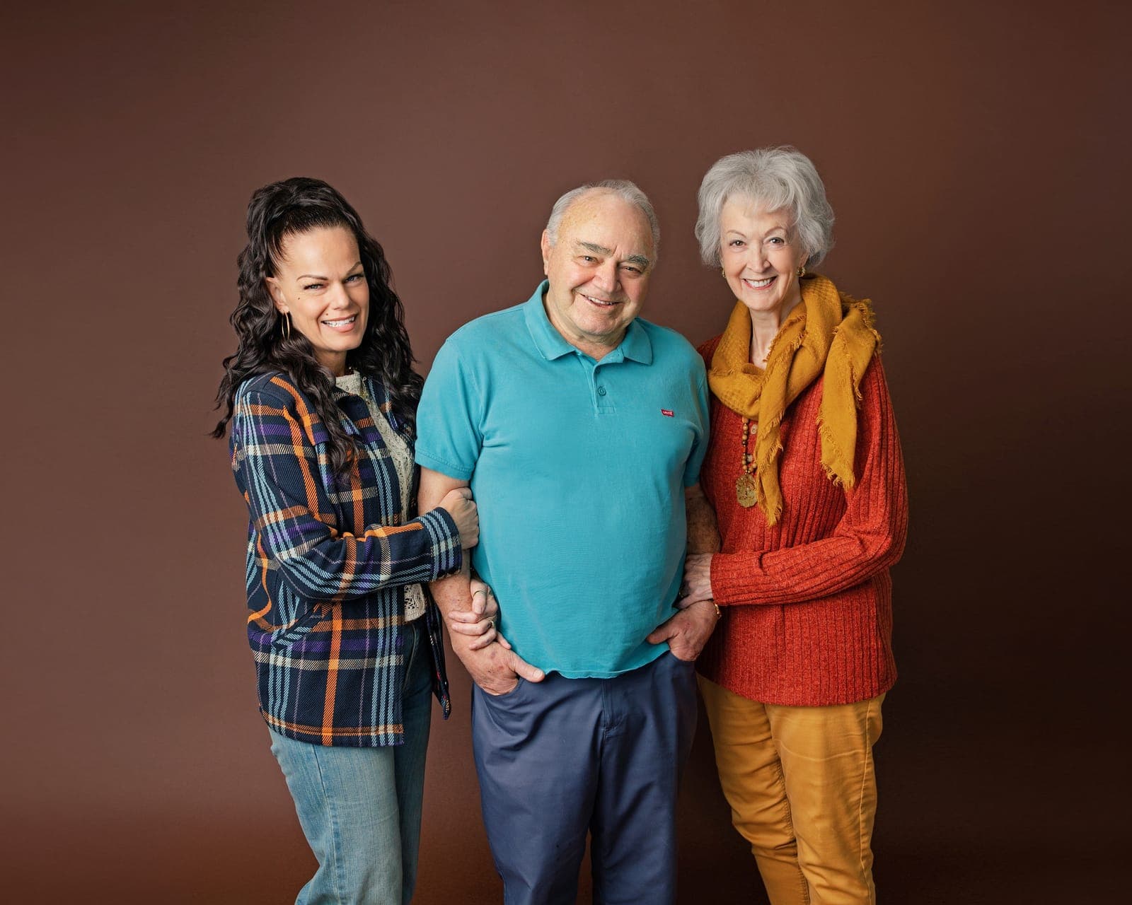 In-studio family portrait by Amy Marlan Photography