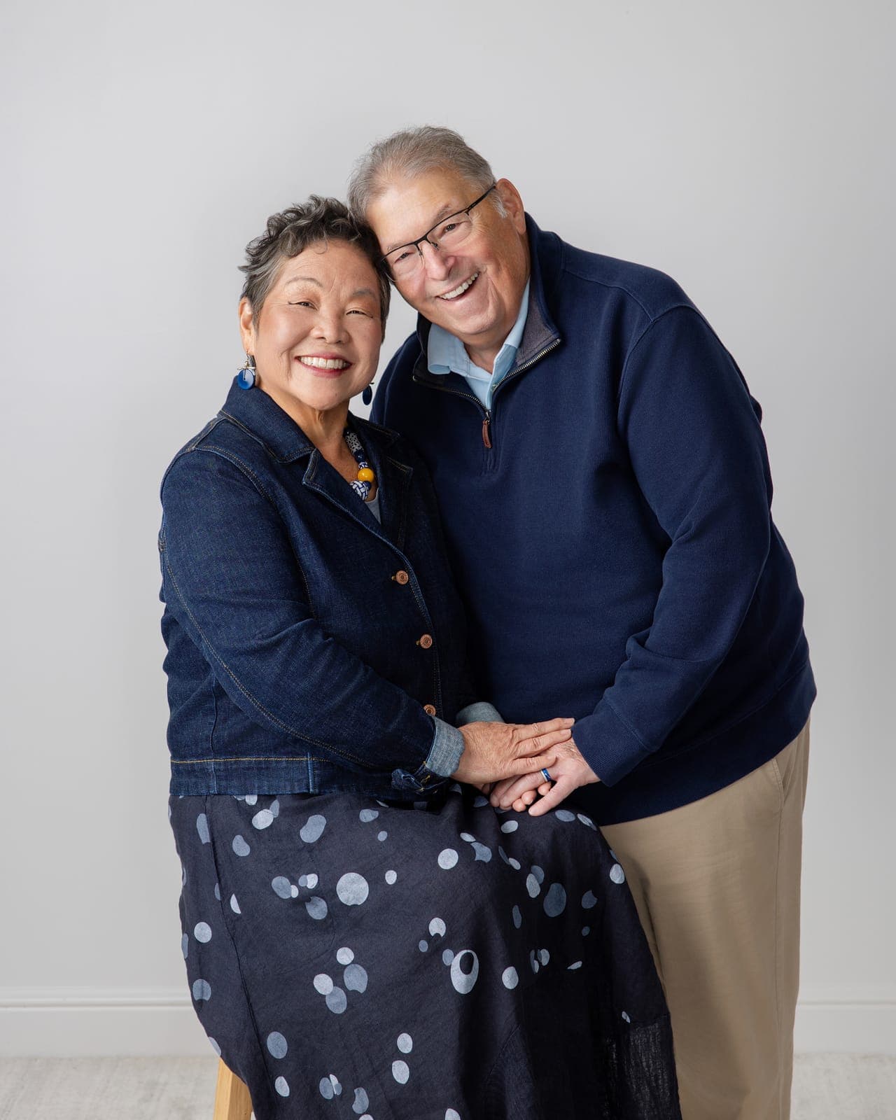 In-studio family portrait by Amy Marlan Photography