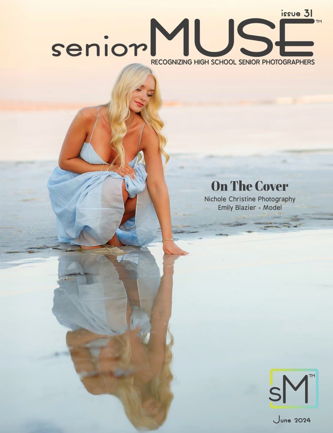 Senior Muse Magazine — Issue 31 cover featuring Amy Marlan Photography