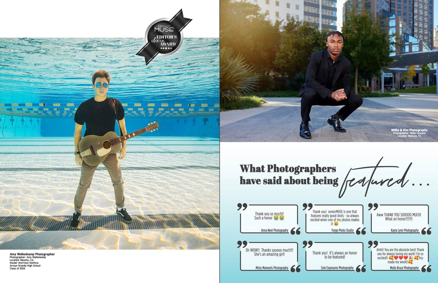 Senior Muse Magazine — Issue 31 published spread 1