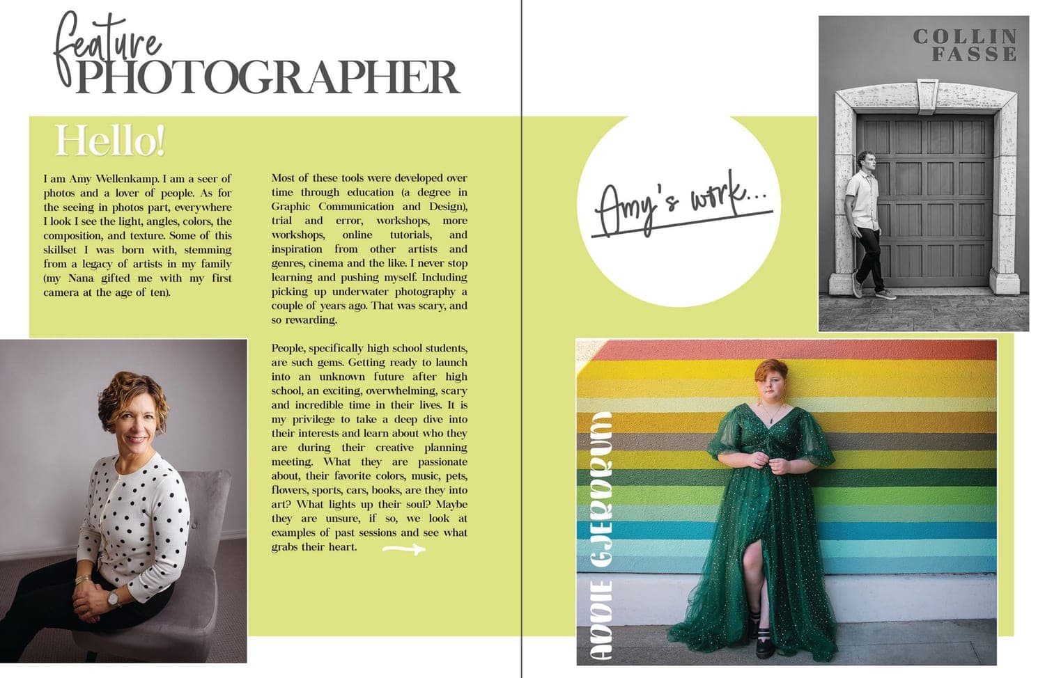Senior Muse Magazine — Issue 33 published spread 1