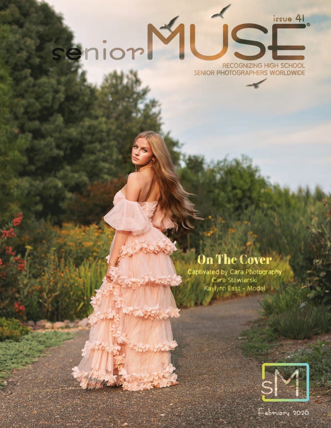 Senior Muse Magazine — Issue 41 cover featuring Amy Marlan Photography