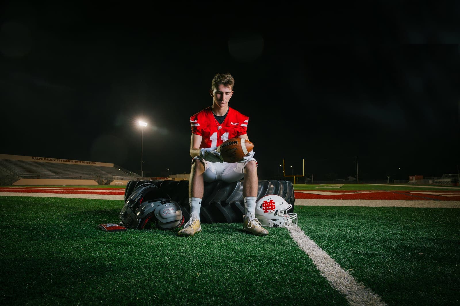 Sports Senior Portraits by Amy Marlan Photography on the Central Coast