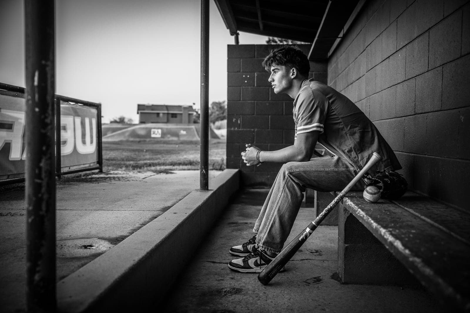 Sports Senior Portraits by Amy Marlan Photography