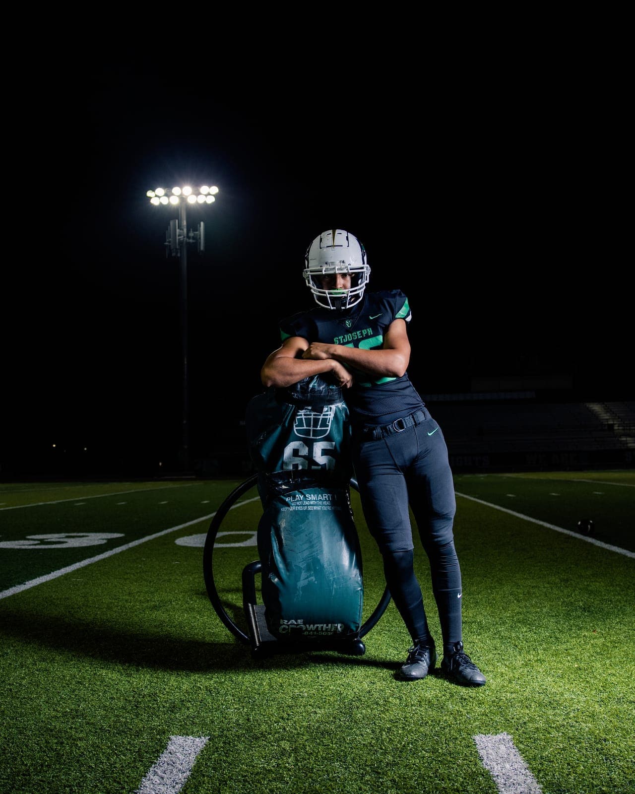 Sports Senior Portraits by Amy Marlan Photography