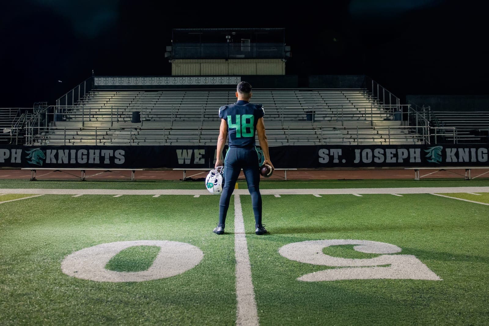 Sports Senior Portraits by Amy Marlan Photography