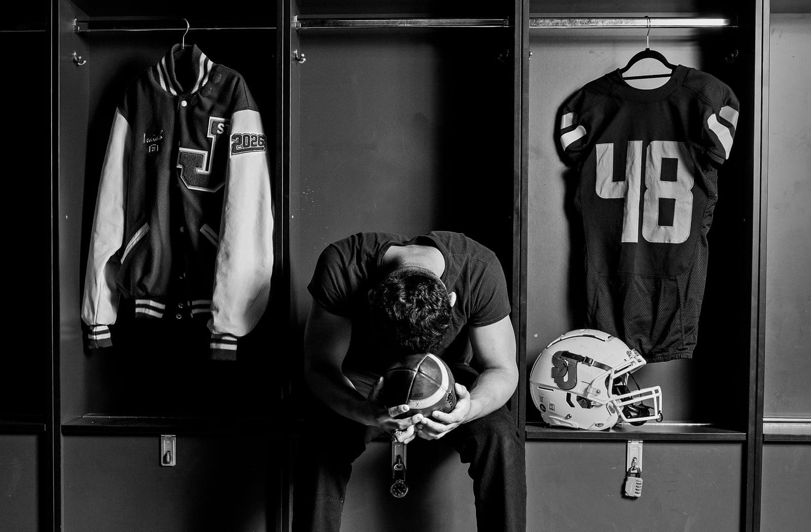 Sports Senior Portraits by Amy Marlan Photography