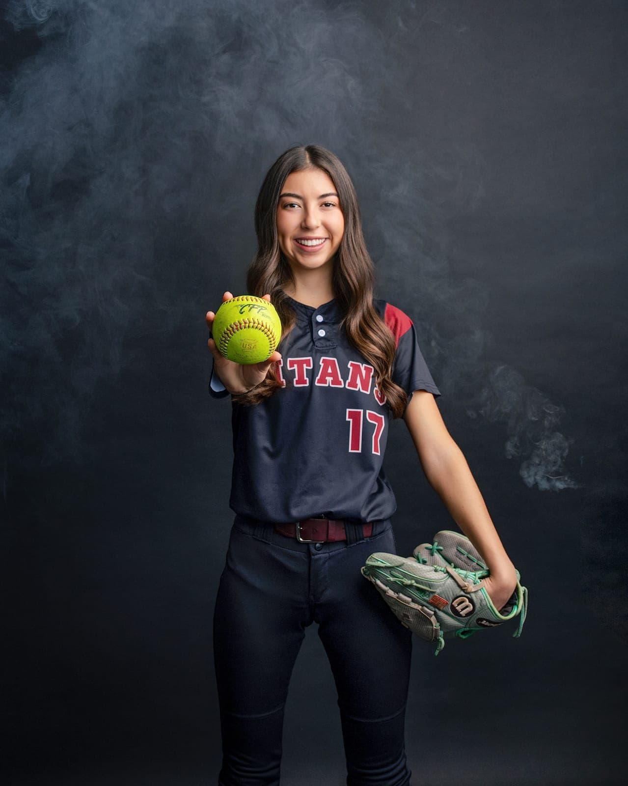 Sports Senior Portraits by Amy Marlan Photography