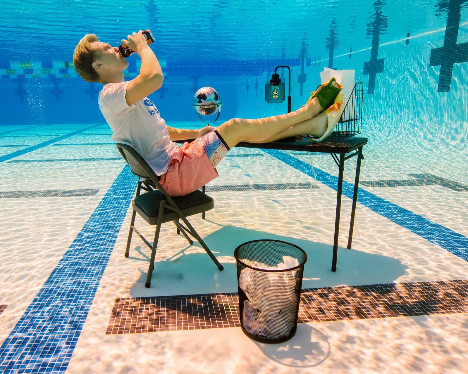 Underwater Senior Portraits by Amy Marlan Photography