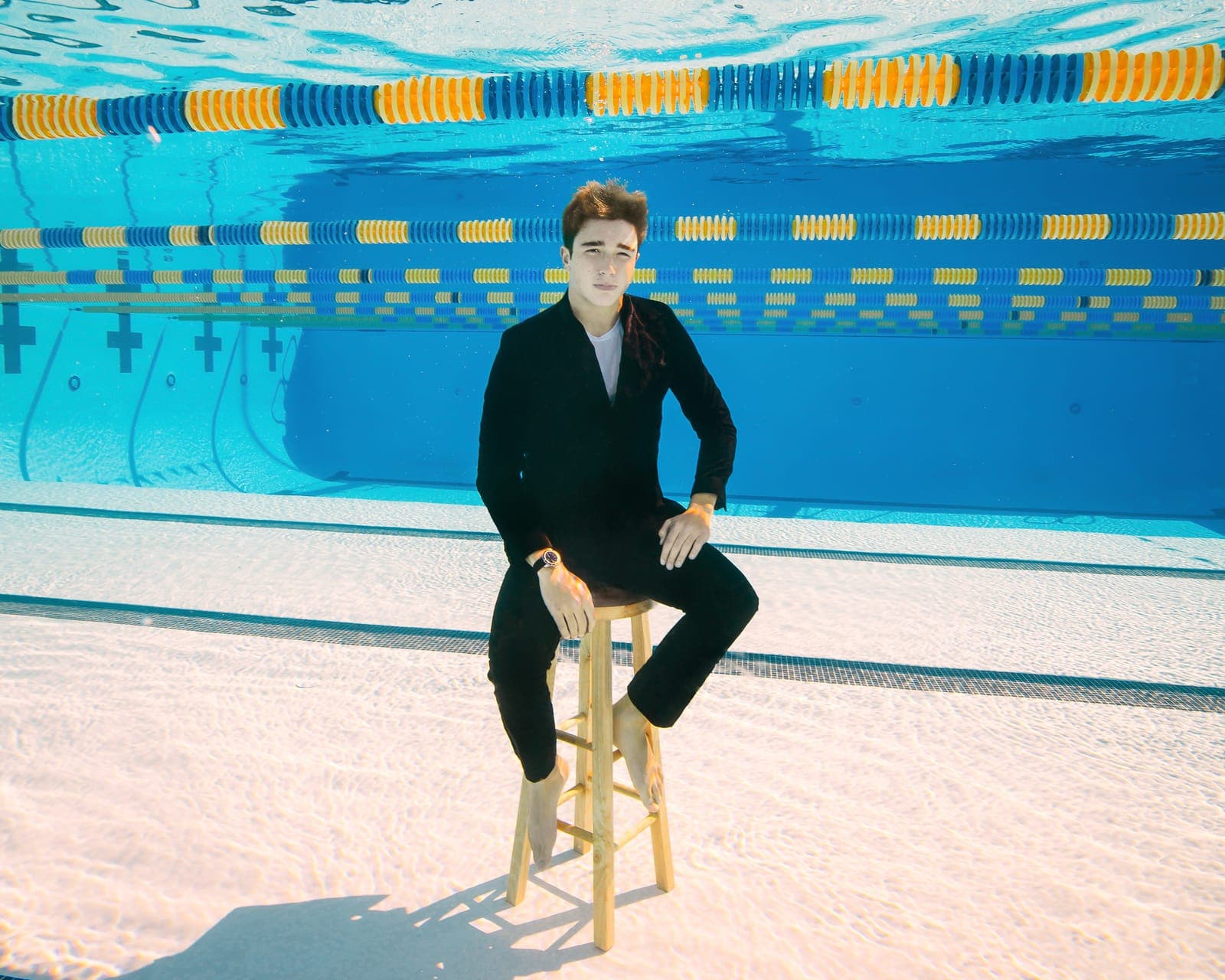 Underwater Senior Portraits by Amy Marlan Photography