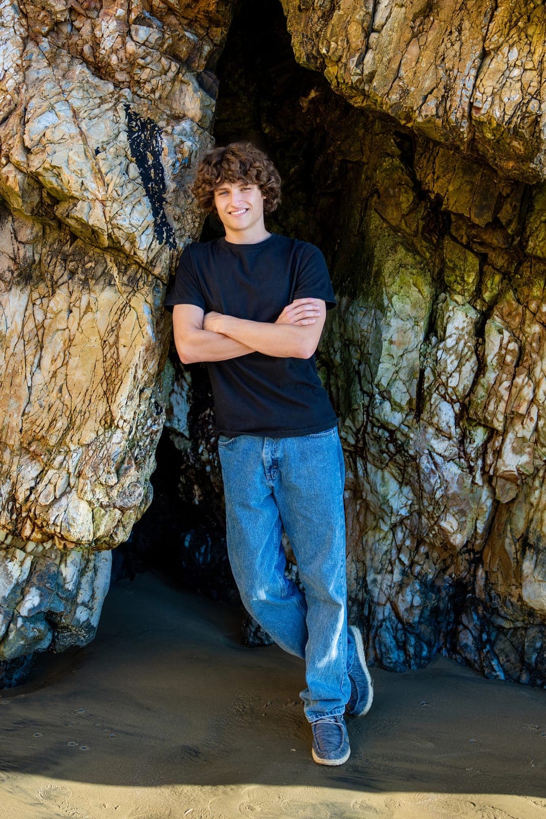 Senior portrait session in Pismo Beach, California by Amy Marlan Photography