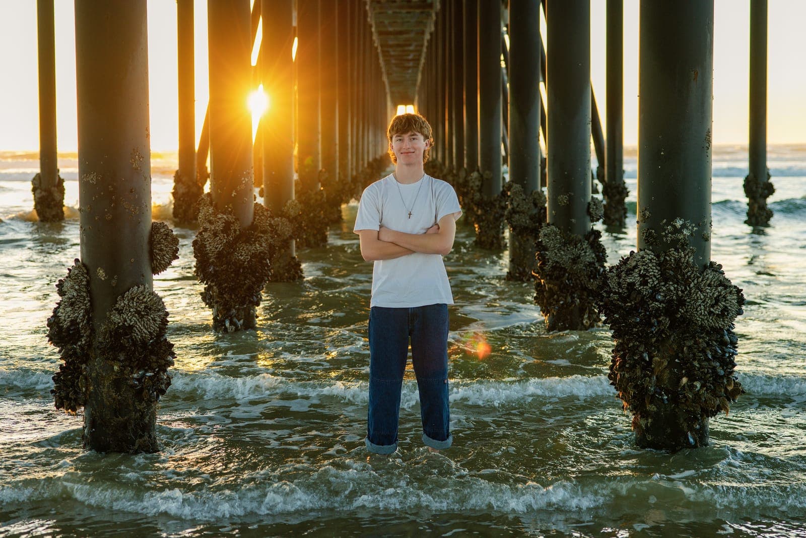 Senior portrait session in Pismo Beach, California by Amy Marlan Photography