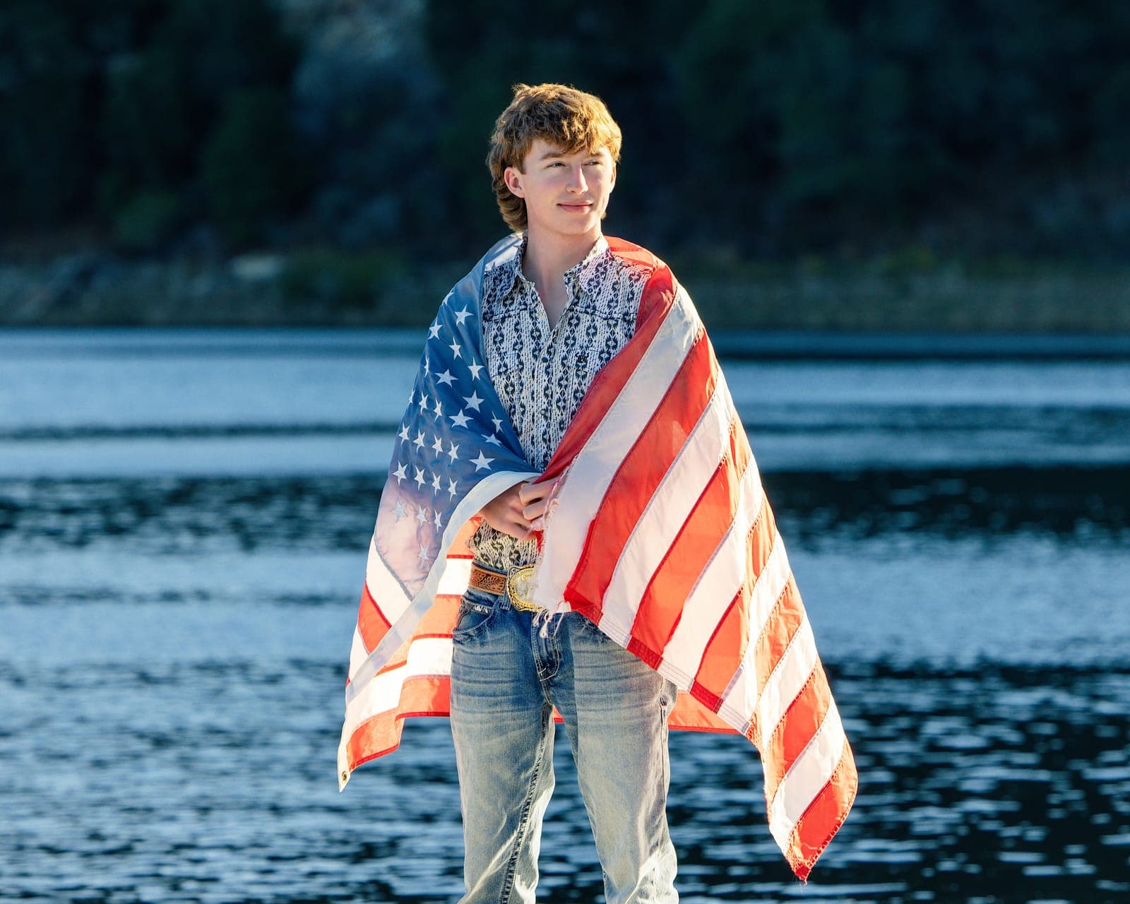 Creative senior portrait session with multiple outfit changes